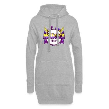 Mallorca Crew Bunt - Hoodie-Kleid - Grau meliert - Vorne