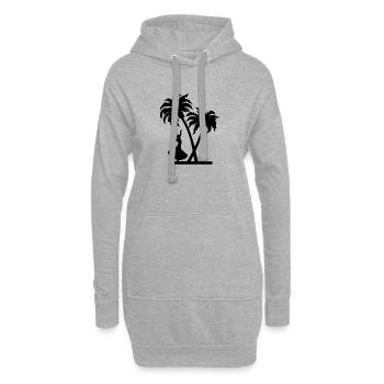 Tanzen - Hoodie-Kleid - Grau meliert - Vorne
