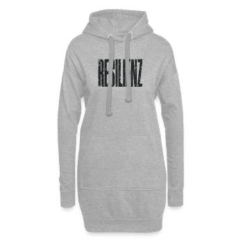 Resilienz - Hoodie-Kleid - Grau meliert - Vorne