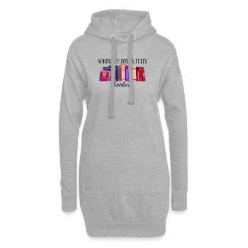 My weekend is fully booked - Hoodie Dress - heather grey - Front