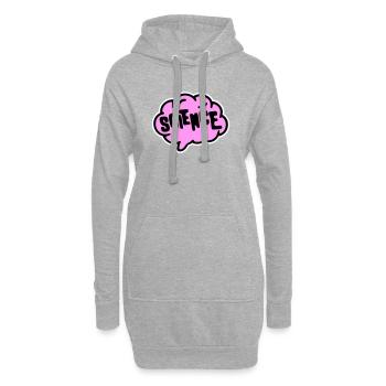 Science Science Statement Nerd Education Saying - Hoodie Dress - heather grey - Front