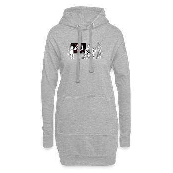 30 + 10 Still 30! Funny 40th Birthday - Sweat-shirt à capuche long Femme - gris chiné - Devant