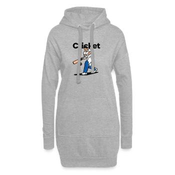 Cricket - Hoodie-Kleid - Grau meliert - Vorne
