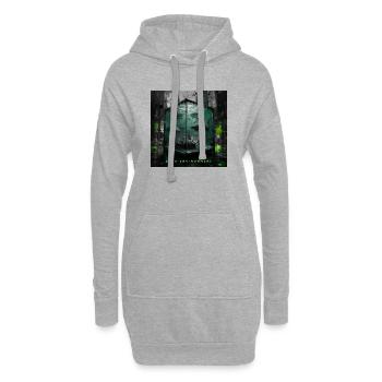 Environnement sûr - Satire de Shark Tank en entreprise - Sweat-shirt à capuche long Femme - gris chiné - Devant