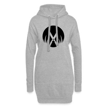 Jardinage Jardinier Taille-haies - Sweat-shirt à capuche long Femme - gris chiné - Devant