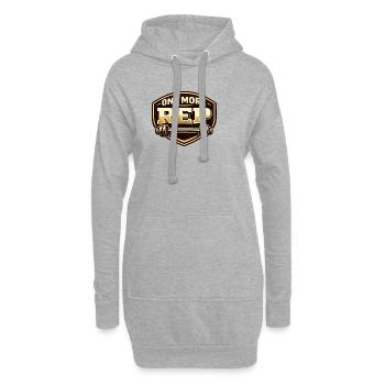 Une répétition de plus - Sweat-shirt à capuche long Femme - gris chiné - Devant