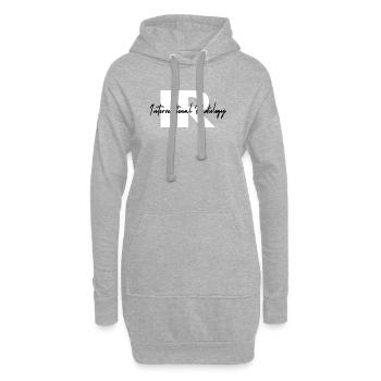 Interventional Radiology Technologist IR Gift - Hoodie Dress - heather grey - Front