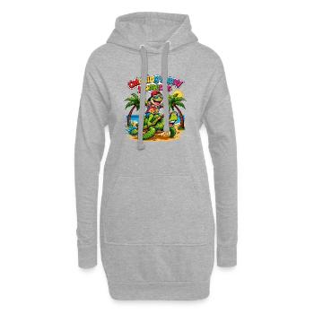 Sunny Moments - Hoodie-Kleid - Grau meliert - Vorne