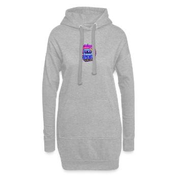 Vintage 1982 Cassette – Limited Edition Retro 80s - Hoodie Dress - heather grey - Front