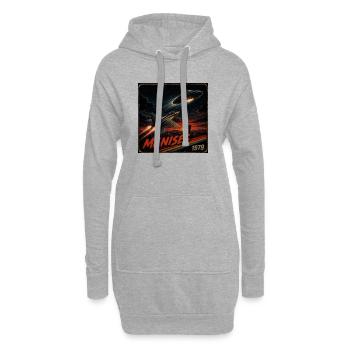 Manises UFO 1979 - Hoodie Dress - heather grey - Front