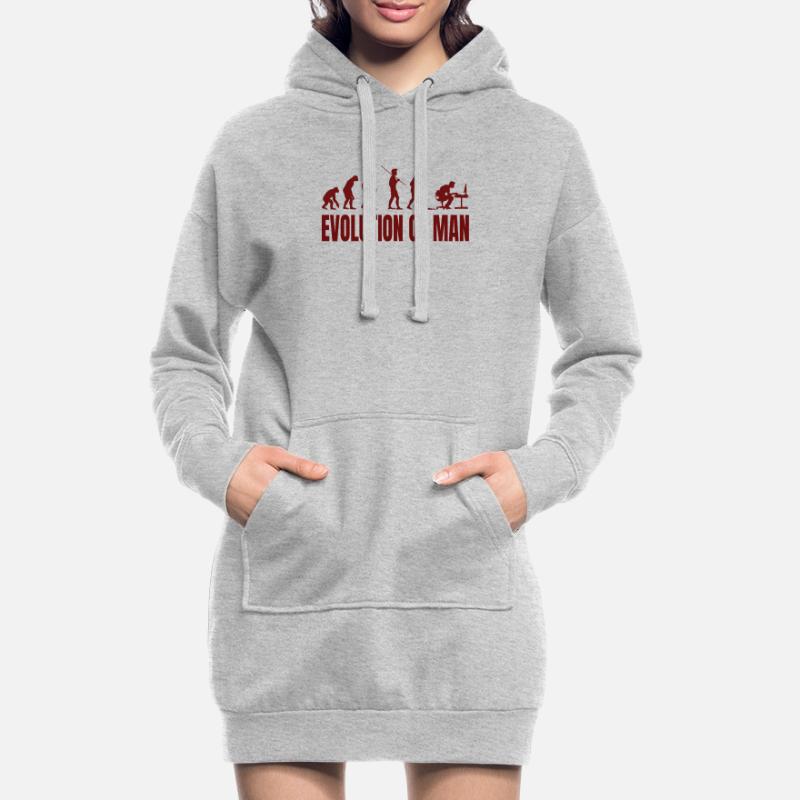 Computer PC Evolution Computer Scientist Programmer Hoodie Dress