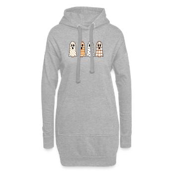 Geist Quartet Halloween - Hoodie-Kleid - Grau meliert - Vorne
