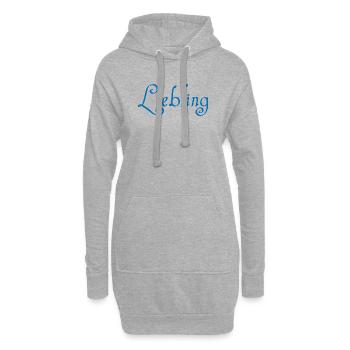 Liebling - Hoodie-Kleid - Grau meliert - Vorne