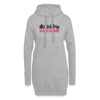 Girl Trip 2026 Gir des filles Strip des filles Strip des filles - Sweat-shirt à capuche long Femme - gris chiné - Devant