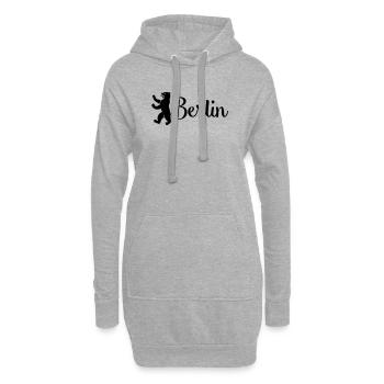 berlin - Hoodie-Kleid - Grau meliert - Vorne