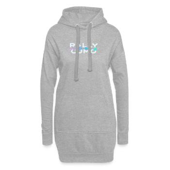 RALLY CUMO chez Stelvio – Maillot Tour Insider - Sweat-shirt à capuche long Femme - gris chiné - Devant