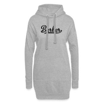 Barber - Hoodie-Kleid - Grau meliert - Vorne