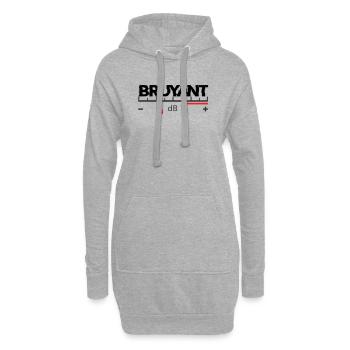 Laut - Hoodie-Kleid - Grau meliert - Vorne