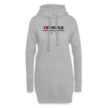 Drôle d’anesthésiste Anesthésiste Cadeau pour le Médecin - Sweat-shirt à capuche long Femme - gris chiné - Devant