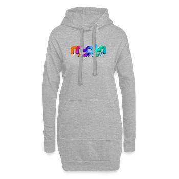 Moin heisst das! - Hoodie-Kleid - Grau meliert - Vorne