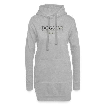 Dogstar, les chiens ont de bonnes âmes - Sweat-shirt à capuche long Femme - gris chiné - Devant