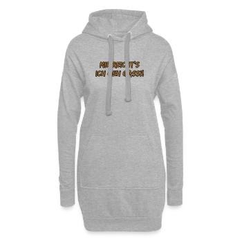 Mir reicht's ich geh Gassi! - Hoodie-Kleid - Grau meliert - Vorne