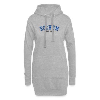 Bochum Est. 1975 - Hoodie-Kleid - Grau meliert - Vorne