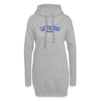 Las Palmas gegründet 1976 - Hoodie-Kleid - Grau meliert - Vorne