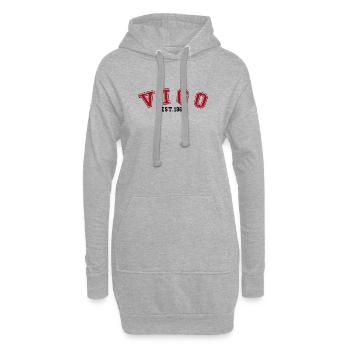 Vigo gegründet 1966 - Hoodie-Kleid - Grau meliert - Vorne