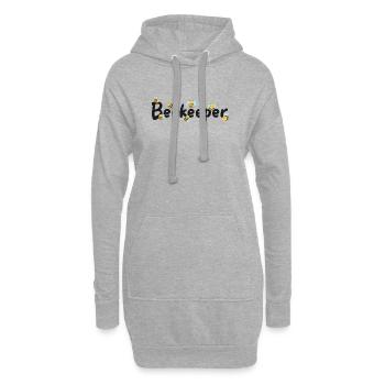 Imker Imkerin Imkerei - Hoodie-Kleid - Grau meliert - Vorne