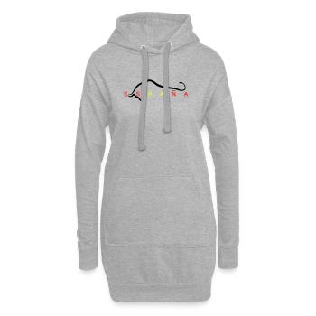Espana - Hoodie-Kleid - Grau meliert - Vorne