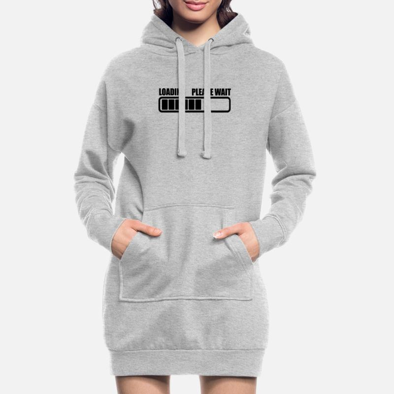 Loading wait a while Hoodie Dress
