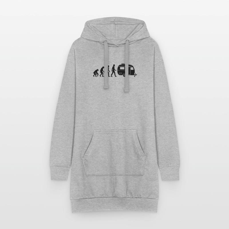 Evolution Caravan Camper Hoodie Dress