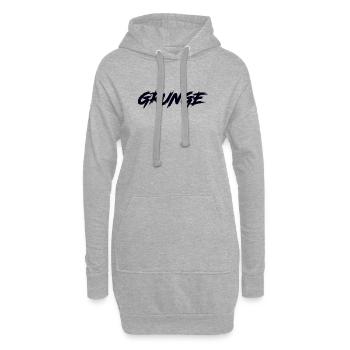 GRUNGE - Hoodie-Kleid - Grau meliert - Vorne