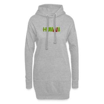 Human - Hoodie Dress - heather grey - Front