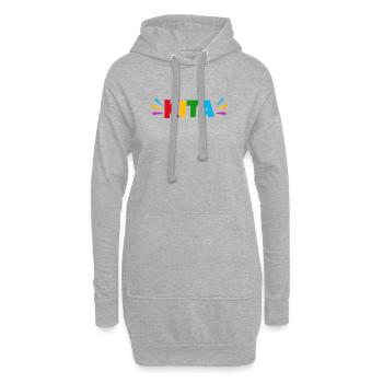 Daycare center - Hoodie Dress - heather grey - Front