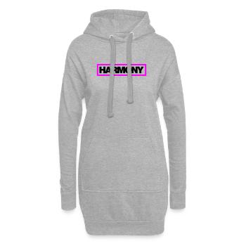 Typo HARMONY Contour 2C - Sweat-shirt à capuche long Femme - gris chiné - Devant