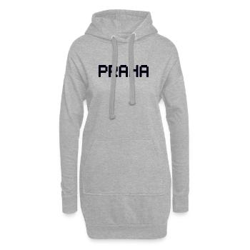 PRAHA Prague Prag - Hoodie-Kleid - Grau meliert - Vorne