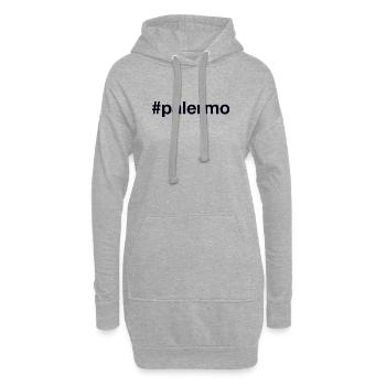 PALERMO Hashtag - Hoodie-Kleid - Grau meliert - Vorne