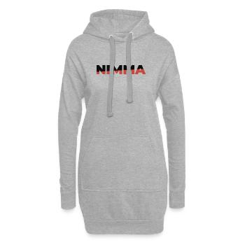 NIMMA - Hoodie-Kleid - Grau meliert - Vorne