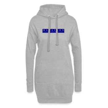 Marathon 2026 - Hoodie-Kleid - Grau meliert - Vorne