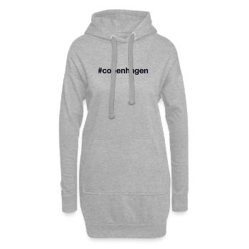COPENHAGUE Danemark Kopenhagen Dänemark - Sweat-shirt à capuche long Femme - gris chiné - Devant