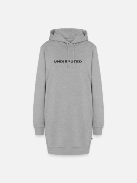 unangefochten - Hoodie-Kleid - Grau meliert
