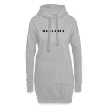Härzblueturner Kanton Uri - Hoodie-Kleid - Grau meliert - Vorne