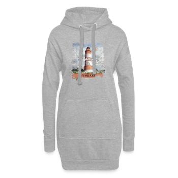 PRODUITS ISOKARI LIGHTHOUSE POUR TOUS LES ÂGES, Voir - Sweat-shirt à capuche long Femme - gris chiné - Devant