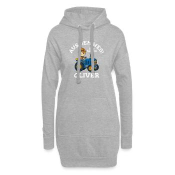 Oliver Vorname Traktor - Hoodie-Kleid - Grau meliert - Vorne