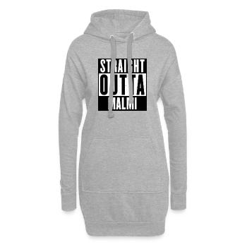 Gerade Outta Malmi - Hoodie-Kleid - Grau meliert - Vorne