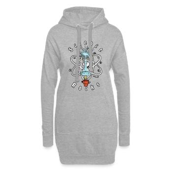 Science Physics rocks - Hoodie Dress - heather grey - Front