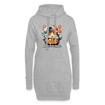 Ramen Noods - Hoodie-Kleid - Grau meliert - Vorne