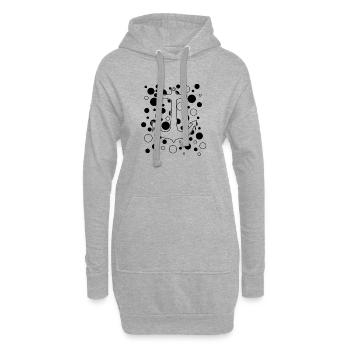 Anker Hamburg  - Hoodie-Kleid - Grau meliert - Vorne